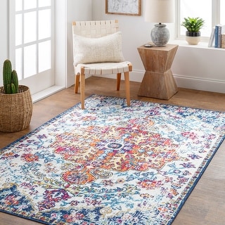 Artistic Weavers Rinko Updated Boho Medallion Machine Washable Area Rug