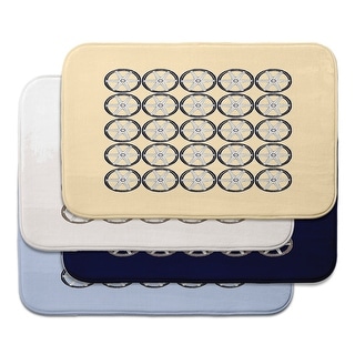 Nautical Geo Square Bath Mat