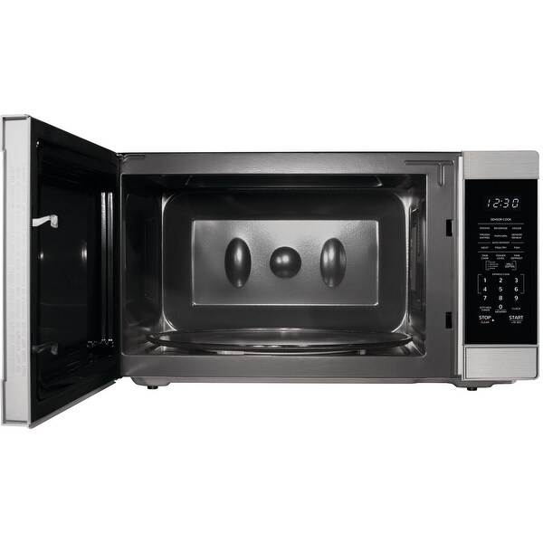 Sharp 2.2-Cu. Ft. Countertop Microwave Oven with Inverter Technology in Stainless Steel