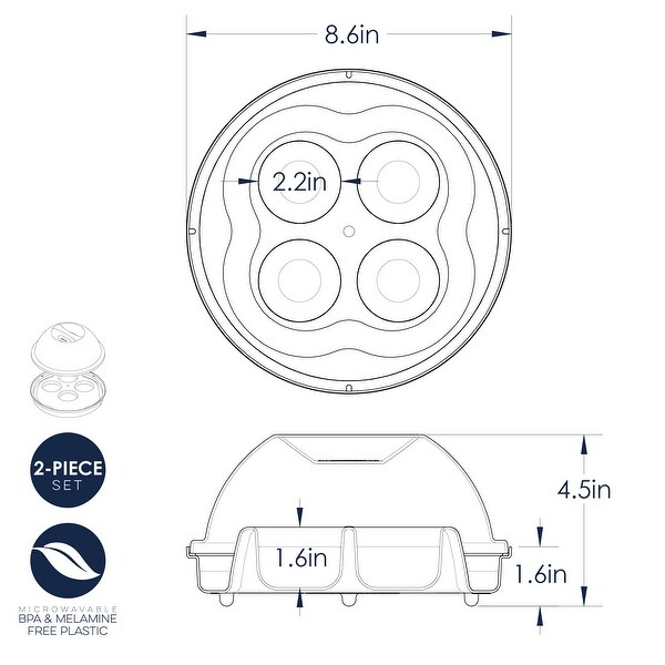 Nordic Ware Microwave Egg Bites Pan
