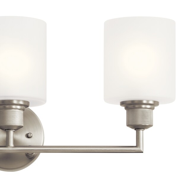 Kichler Lighting Lynn Haven 3-Light Vanity Light Brushed Nickel