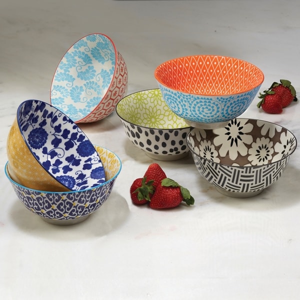 Certified International Chelsea Bowls, Set of 6