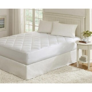 Quilted Fitted Down Alternative Hypoallergenic Mattress Pad Protector