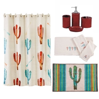 Paseo Road by Hiend Accents Cactus Bathroom Sets, 9PC