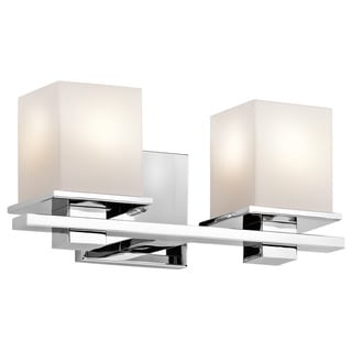 Kichler Lighting Tully Collection 2-light Chrome Bath/Vanity Light