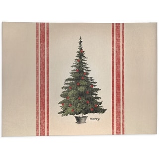 TREE IVORY Bath Rug By Kavka Designs