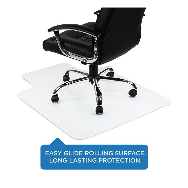 Mount-It! Clear Studded Office Chair Floor Protector - MI-7817