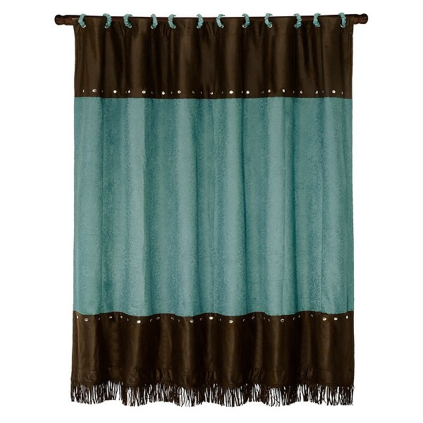 Paseo Road by HiEnd Accents Cheyenne Shower Curtain 72"x72"