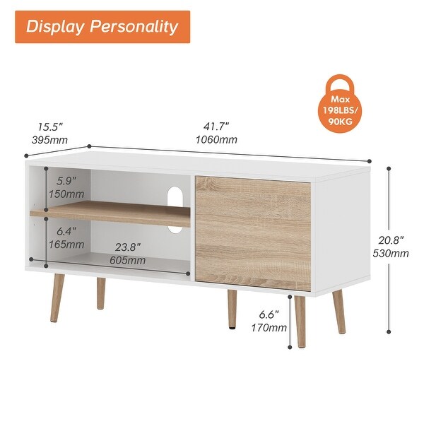 TV Stand for 55 inch TV Entertainment Center,43 inch - 55 inches