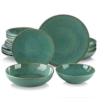 vancasso Karst 16-Piece Stoneware Dinnerware Set, Service for 4