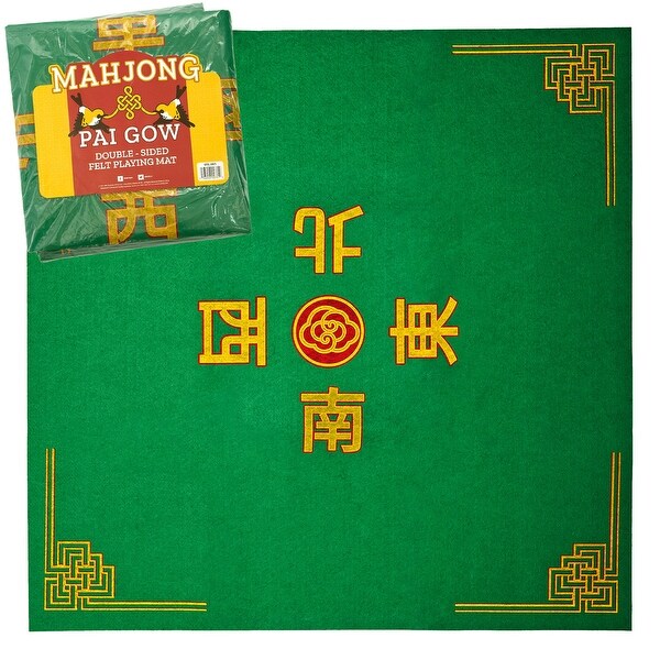 Mahjong/Pai Gow Felt - 11x11x.7 in.