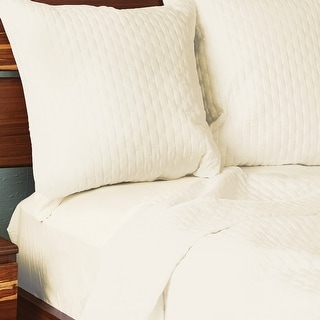 BedVoyage Luxury viscose from Bamboo Quilted Euro Sham