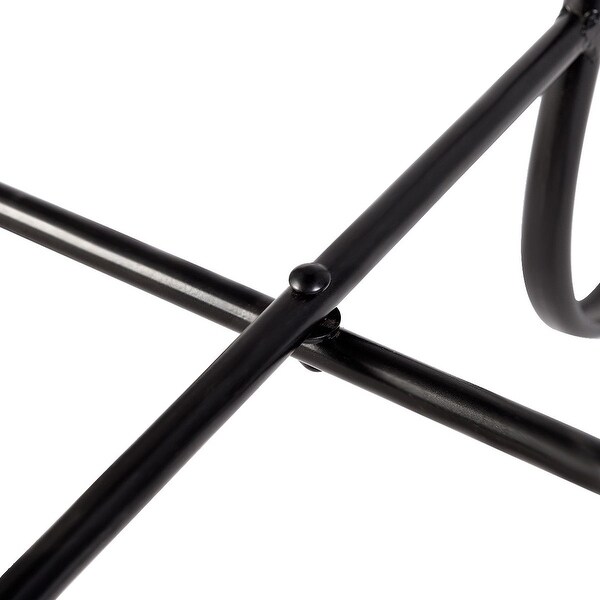 Costway Outdoor Indoor Accent Table Plant Stand Scheme Garden Steel