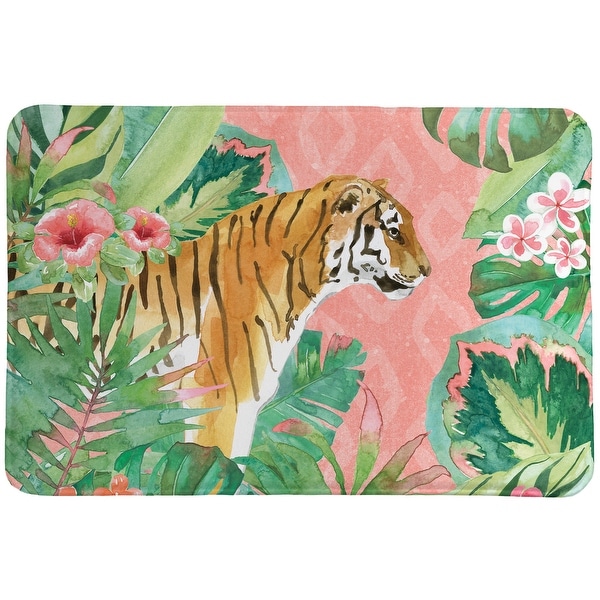 Tiger in the Jungle Memory Foam Rug