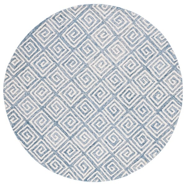 SAFAVIEH Handmade Metro Nava Geometric Wool Rug