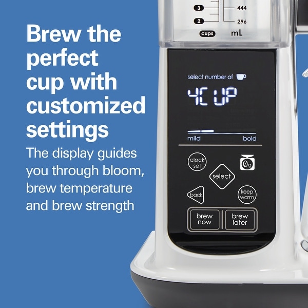 Convenient Craft Automatic or Manual Pour-Over Coffee Brewer