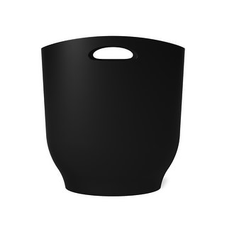 Umbra Harlo Trash Can, 2.4 Gallon (9L) Capacity, Black