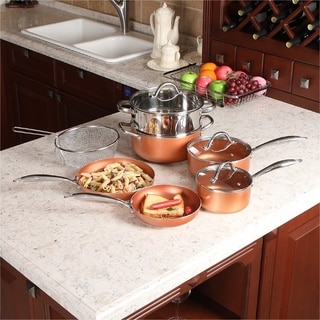 Kitchen Academy 10-piece Nonstick Induction Cookware Set