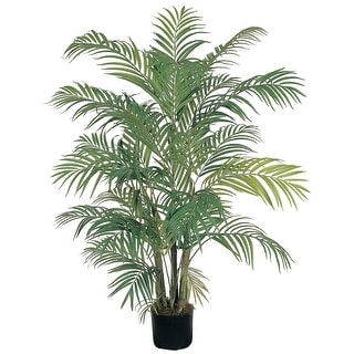 The Curated Nomad Zaius Areca Silk Palm Tree - Green