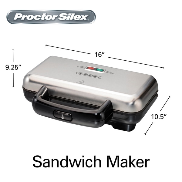 Proctor Silex Deluxe Hot Sandwich Maker
