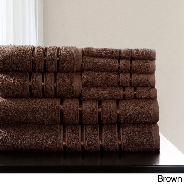 Windsor Home 100-percent Cotton 650 GSM 8-piece Towel Set