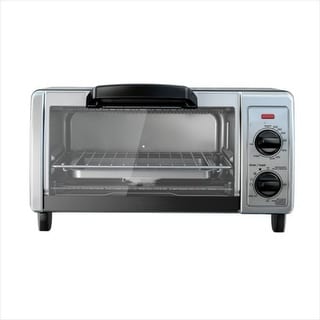 4-Slice Toaster Oven, Stainless Steel
