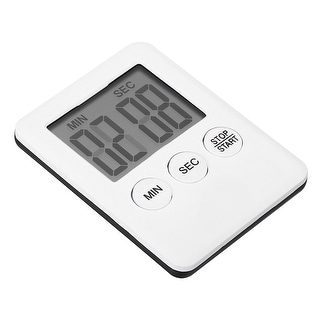 Digital Timer,1Pcs Small Count Down/UP Clock with Magnetic,Kitchen Timer White