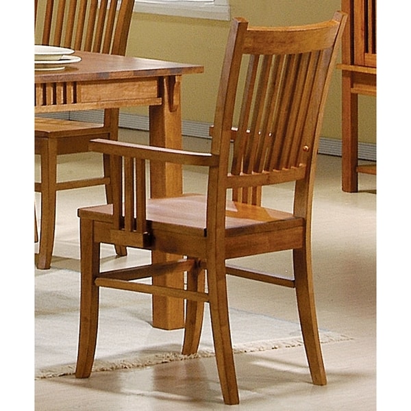 Mid Century Design Wood Mission Country Style Dining Set