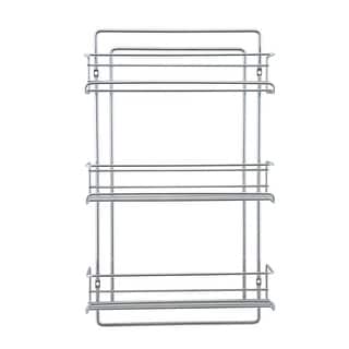 Organize It All 3 Tier Wall Mounted Spice Rack - 11"x3.25"x18.12"