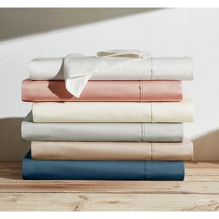 Porch & Den Samuelson 400 Thread Count Cotton Sateen Sheet Set