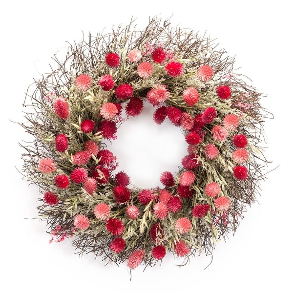 Mixed Natural Pod Wreath
