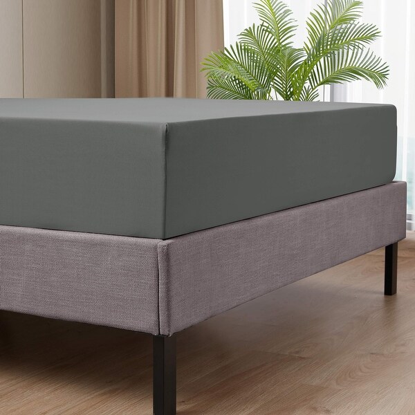 Sweet Home Collection 1500 Series Microfiber Fitted Sheet