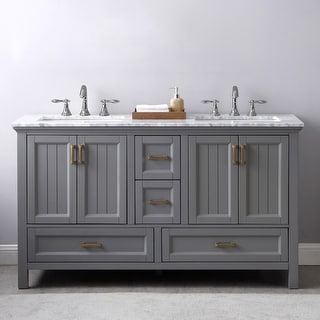Altair Isla Double Bathroom Vanity Set