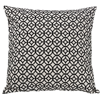 HiEnd Accents Augusta Cut Velvet Euro Sham, 27"x27"