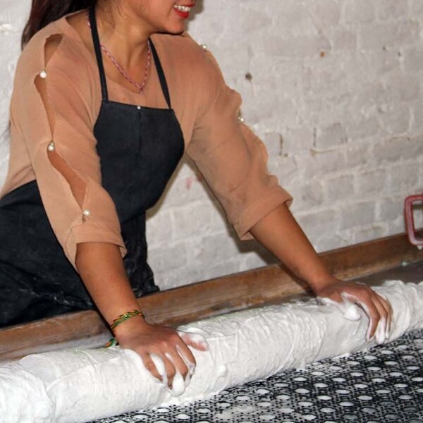 Handmade Pink Ballerina Felt Nursery Mobile