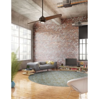 Kichler Lighting Xety Collection 56-inch Olde Bronze LED Ceiling Fan