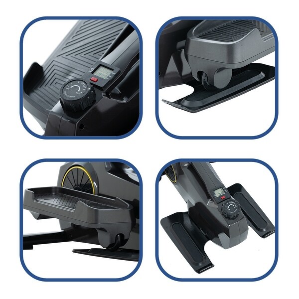 Mechanical Elliptical Machine with Adjustable Resistance and Speed