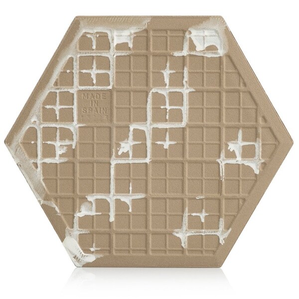 Industry Tile 8x10 Woodside Hexagon Porcelain Oak Floor/Wall Tile (9.9 Sq. ft. per box)