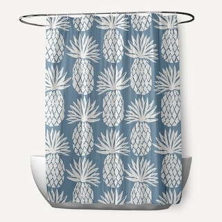Pineapple Pattern Shower Curtain