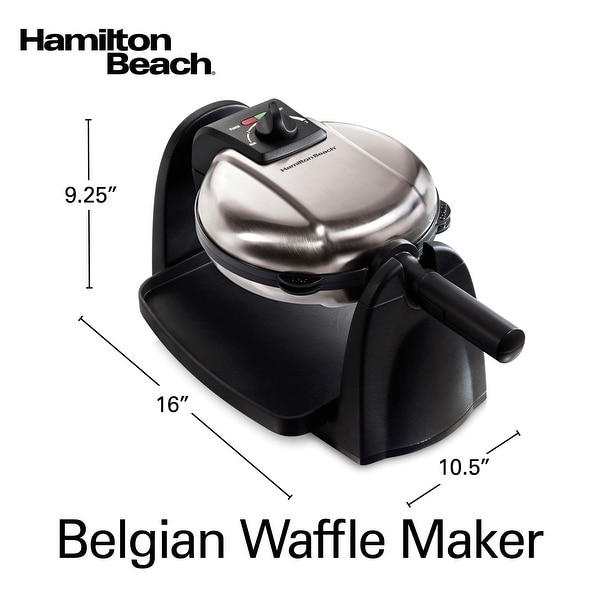 Hamilton Beach Belgian Style Waffle Maker