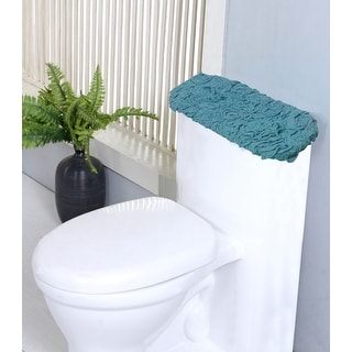 Bell Flower Collection Absorbent Cotton Machine Washable and Dry, Tank Cover 10"x22"