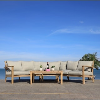 SAFAVIEH Couture Santa Cruz Patio Sectional Sofa