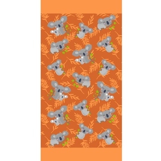 Koalas 30x60 Brazilian Velour Beach Towel