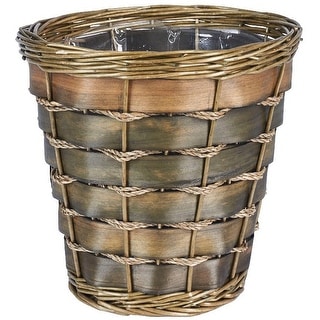 Small Haven Willow and Poplar Waste Basket