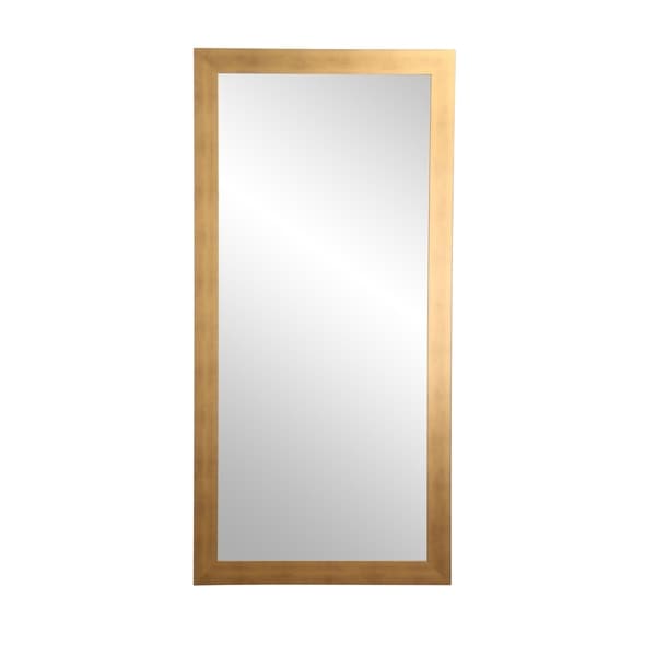 Tarnished Gold Accent Mirror - Gold/Copper