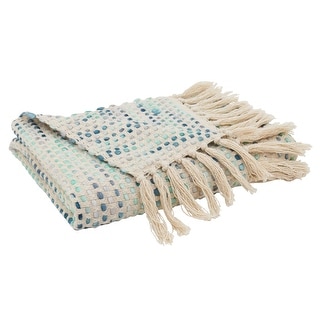 Throw Blanket With Confetti Design