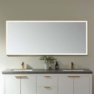 72'' Rectangle LED Lighted Accent Bathroom/Vanity Wall Mirror