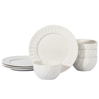 8 Piece Ceramic Dinnerware Set