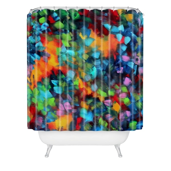 Deny Designs Madart Inc. Color Blast Shower Curtain
