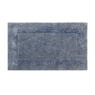 French Connection Stonewash Cotton Bath Rug